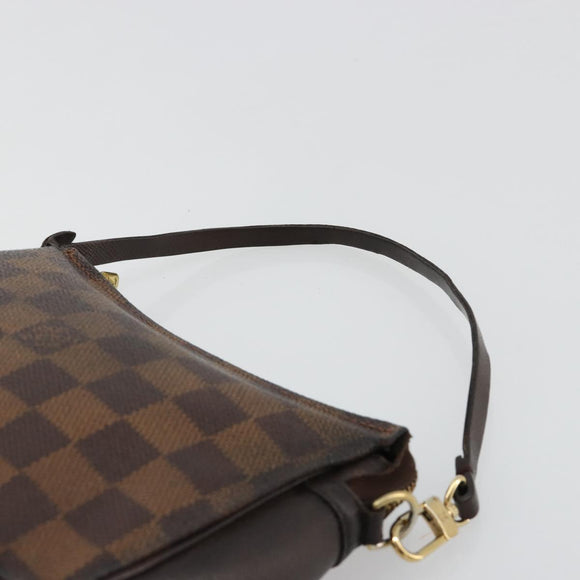 LOUIS VUITTON Damier Ebene Trousse Make-up-Täschchen N51982 LV Auth 184137