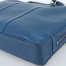 LOUIS VUITTON Epi Porte Documents Voyage Bag Blue M54475 LV Auth 184139-9