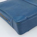 LOUIS VUITTON Epi Porte Documents Voyage Bag Blue M54475 LV Auth 184139-16