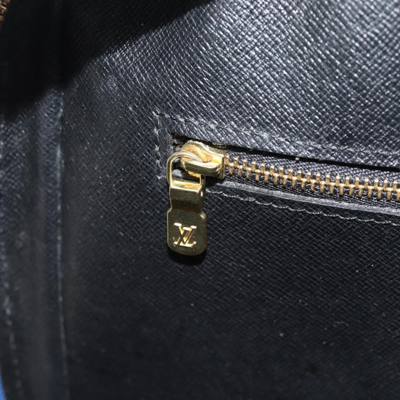 LOUIS VUITTON Epi Porte Documents Voyage Bag Blue M54475 LV Auth 184139