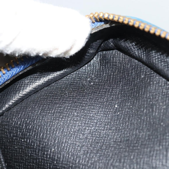 LOUIS VUITTON Epi Porte Documents Voyage Bag Blue M54475 LV Auth 184139