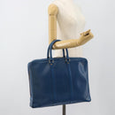 LOUIS VUITTON Epi Porte Documents Voyage Bag Blue M54475 LV Auth 184139-24