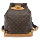LOUIS VUITTON Monogram Montsouris GM Backpack M51135 LV Auth 184140-2