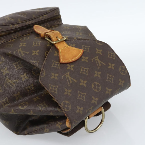 LOUIS VUITTON Monogram Montsouris GM Backpack M51135 LV Auth 184140