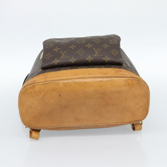 LOUIS VUITTON Monogram Montsouris GM Backpack M51135 LV Auth 184140