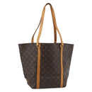 LOUIS VUITTON Monogram Sac Shopping Tote Bag M51108 LV Auth 184143-1