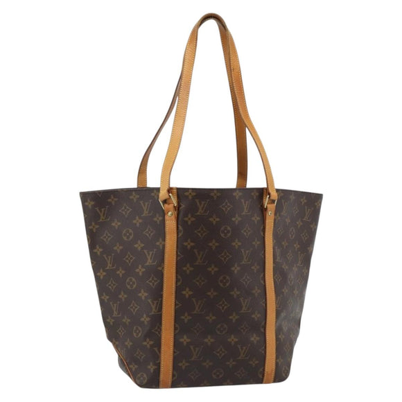 LOUIS VUITTON Monogram Sac Shopping Tote Bag M51108 LV Auth 184143