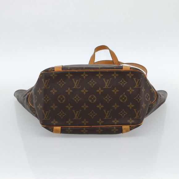 LOUIS VUITTON Monogram Sac Shopping Tote Bag M51108 LV Auth 184143