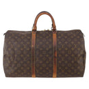 LOUIS VUITTON Monogram Keepall 50 Boston Bag M41426 LV Auth 184147-13