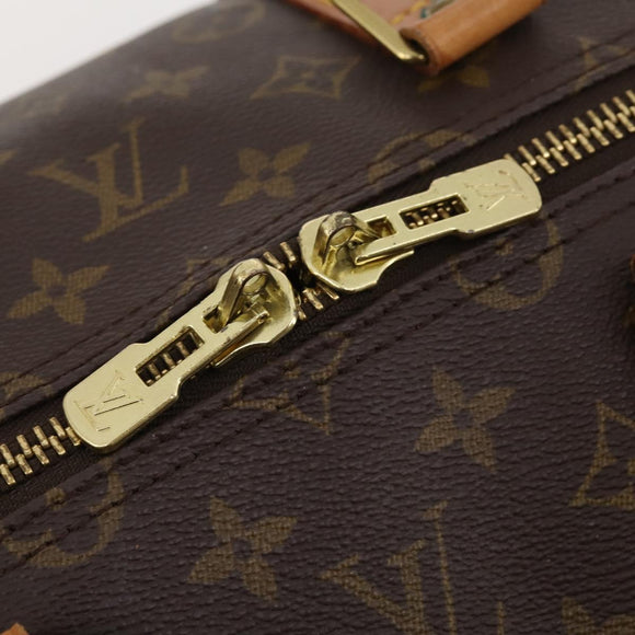LOUIS VUITTON Monogram Keepall 55 Boston Bag M41424 LV Auth 184149A
