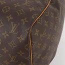 LOUIS VUITTON Monogram Keepall 55 Boston Bag M41424 LV Auth 184149A-14