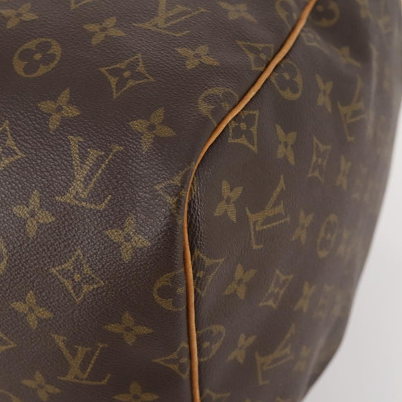 LOUIS VUITTON Monogram Keepall 55 Boston Bag M41424 LV Auth 184149A