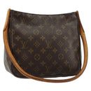 LOUIS VUITTON Monogram Looping MM Shoulder Bag M51146 LV Auth 184156-1