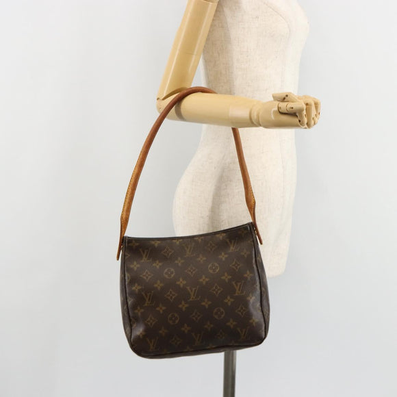 LOUIS VUITTON Monogram Looping MM Shoulder Bag M51146 LV Auth 184156