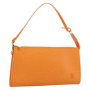 LOUIS VUITTON Epi Pochette Accessoires Orange Mandarin M5294H LV Auth 184158SAV-1