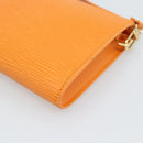 LOUIS VUITTON Epi Pochette Accessoires Orange Mandarin M5294H LV Auth 184158SAV-16