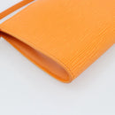 LOUIS VUITTON Epi Pochette Accessoires Orange Mandarin M5294H LV Auth 184158SAV-17