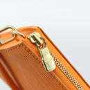 LOUIS VUITTON Epi Pochette Accessoires Orange Mandarin M5294H LV Auth 184158SAV-9