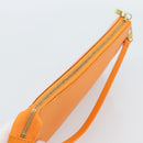 LOUIS VUITTON Epi Pochette Accessoires Orange Mandarin M5294H LV Auth 184158SAV-6