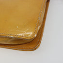 LOUIS VUITTON Monogram Vernis Lexington Pouch Beige M91010 LV Auth 184160-12