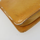 LOUIS VUITTON Monogram Vernis Lexington Pouch Beige M91010 LV Auth 184160-13