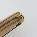 LOUIS VUITTON Monogram Vernis Lexington Pouch Beige M91010 LV Auth 184160-17