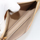 LOUIS VUITTON Monogram Vernis Lexington Pouch Beige M91010 LV Auth 184160-19