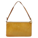 LOUIS VUITTON Monogram Vernis Lexington Pouch Beige M91010 LV Auth 184160-3