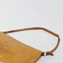 LOUIS VUITTON Monogram Vernis Lexington Pouch Beige M91010 LV Auth 184160-8