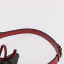 LOUIS VUITTON Epi Noe Shoulder Bag Bicolor Black Red M44017 LV Auth 184162-14