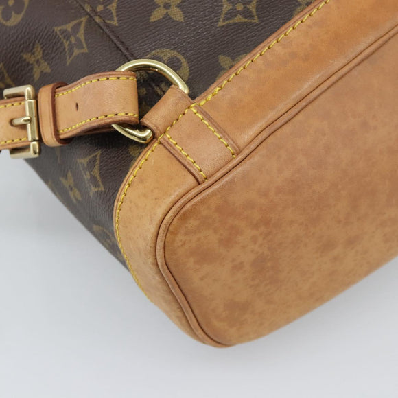 LOUIS VUITTON Monogram Montsouris MM Rucksack M51136 LV Auth 184165
