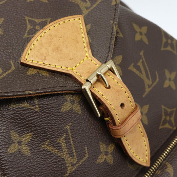 LOUIS VUITTON Monogram Montsouris MM Rucksack M51136 LV Auth 184165