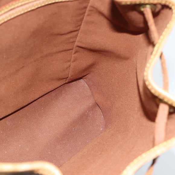 LOUIS VUITTON Monogram Montsouris MM Rucksack M51136 LV Auth 184165