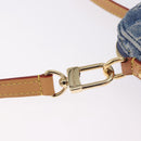 LOUIS VUITTON Monogram Denim Pochette Fairfax Bag Blue M82948 LV Auth 184169SAV-17