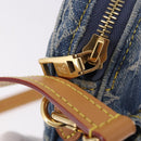 LOUIS VUITTON Monogram Denim Pochette Fairfax Bag Blue M82948 LV Auth 184169SAV-10