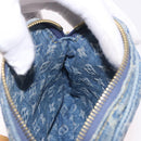 LOUIS VUITTON Monogram Denim Pochette Fairfax Bag Blue M82948 LV Auth 184169SAV-20