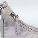 PRADA Shoulder Bag Nylon Purple Silver Auth 184170V-21