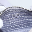 PRADA Shoulder Bag Nylon Purple Silver Auth 184170V-23