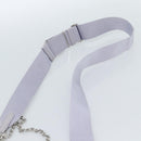 PRADA Shoulder Bag Nylon Purple Silver Auth 184170V-14