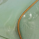 LOUIS VUITTON Monogram Vernis Houston Hand Bag Baby Blue M91005 LV Auth 184172-18