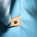 LOUIS VUITTON Monogram Vernis Houston Hand Bag Baby Blue M91005 LV Auth 184172-12