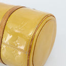 LOUIS VUITTON Monogram Vernis Bedford Hand Bag Beige M91006 LV Auth 184175-16