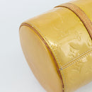 LOUIS VUITTON Monogram Vernis Bedford Hand Bag Beige M91006 LV Auth 184175-17