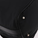 PRADA Shoulder Bag Nylon Black Silver Auth 184177A-15