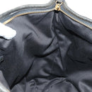 Miu Miu Hand Bag Leather 2way Black Gold Auth 184180V-26