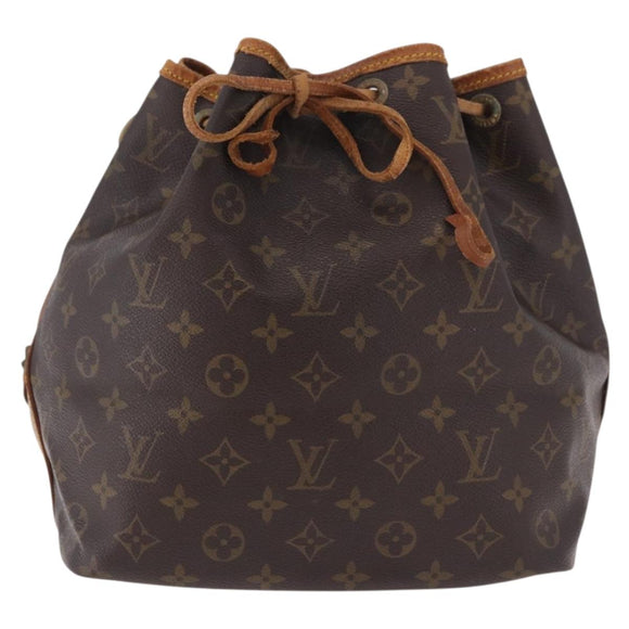LOUIS VUITTON Monogram Petit Noe Shoulder Bag M42226 LV Auth 184183