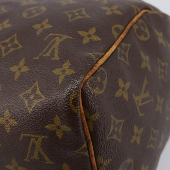 LOUIS VUITTON Monogram Speedy 30 Hand Bag M41526 LV Auth 184184