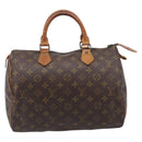 LOUIS VUITTON Monogram Speedy 30 Hand Bag M41526 LV Auth 184184-2