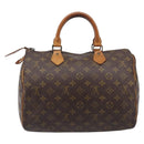LOUIS VUITTON Monogram Speedy 30 Hand Bag M41526 LV Auth 184184-3