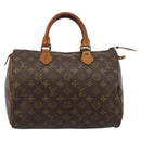 LOUIS VUITTON Monogram Speedy 30 Hand Bag M41526 LV Auth 184184A-13